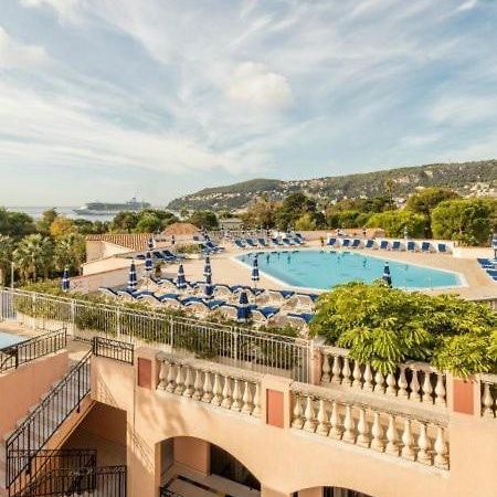 Superbe 2 Piece Tout Confort , Piscine /Ac/Parking Villa Villefranche-sur-Mer Bagian luar foto